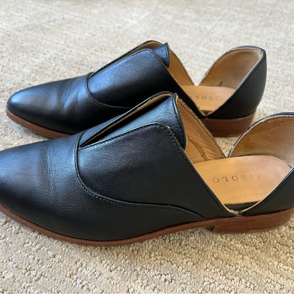 Nisolo Emma D’Orsay Oxford, size 6.5. Black leather. - Picture 4 of 11